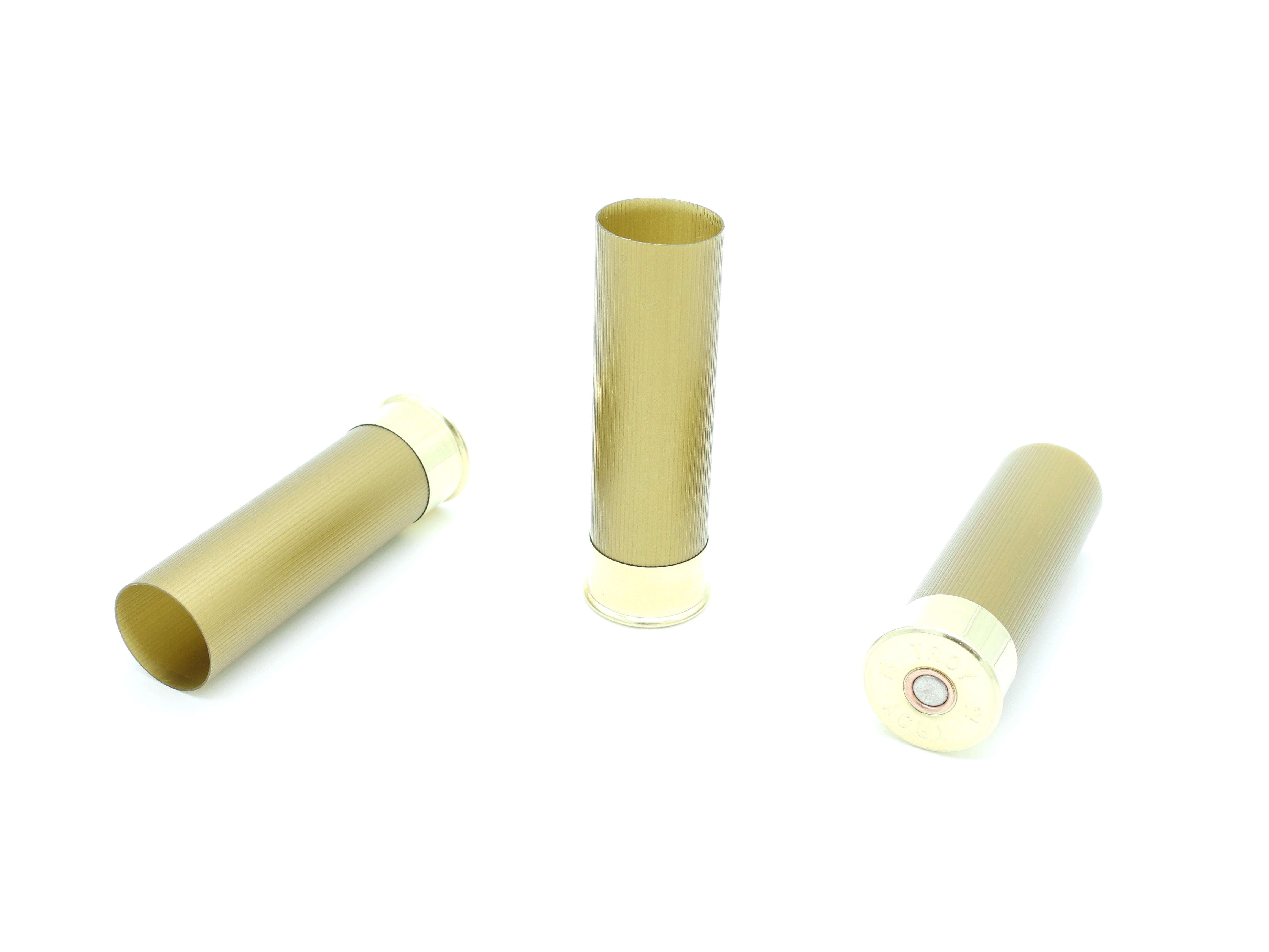 Troy Hull 12 GA 2,75 inch 12 mm Skived 100 Rounds/Pack Primed Gold